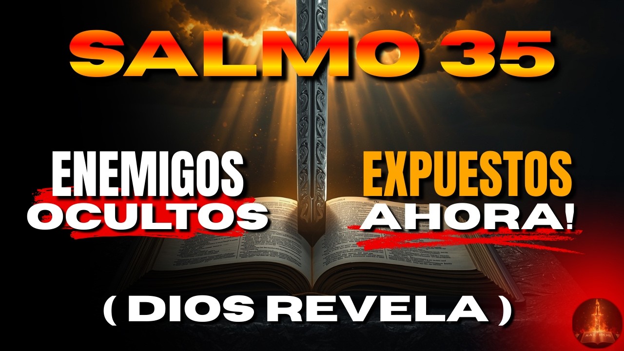 🔥 SALMO 35 PODEROSO — SE ROMPEN PLANES MALIGNOS Y ATAQUES INVISIBLES AHORA