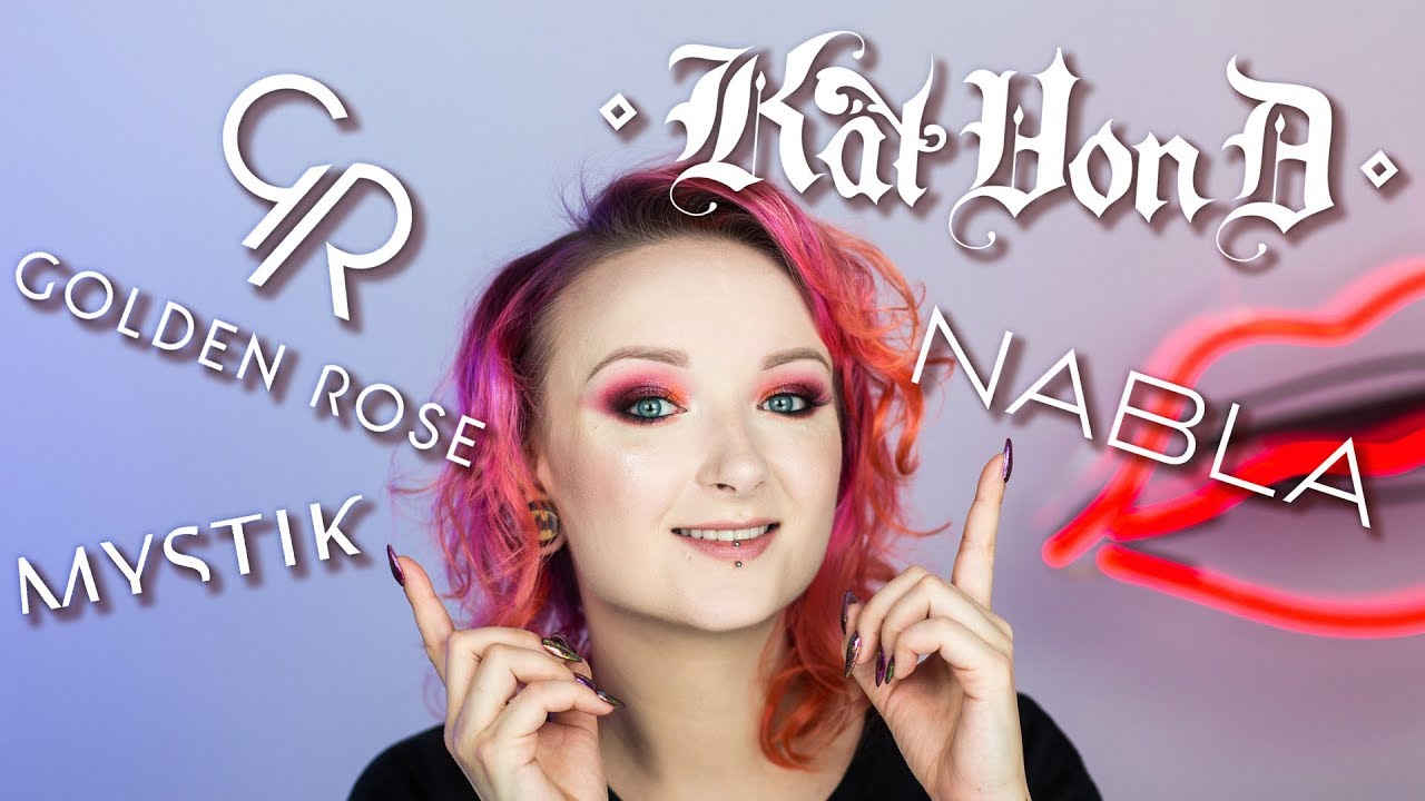 Ulubieńcy listopada ❄️ Kat Von D, Golden Rose, Mystik Warsaw, Nabla ❄️ Red Lipstick Monster ❄️