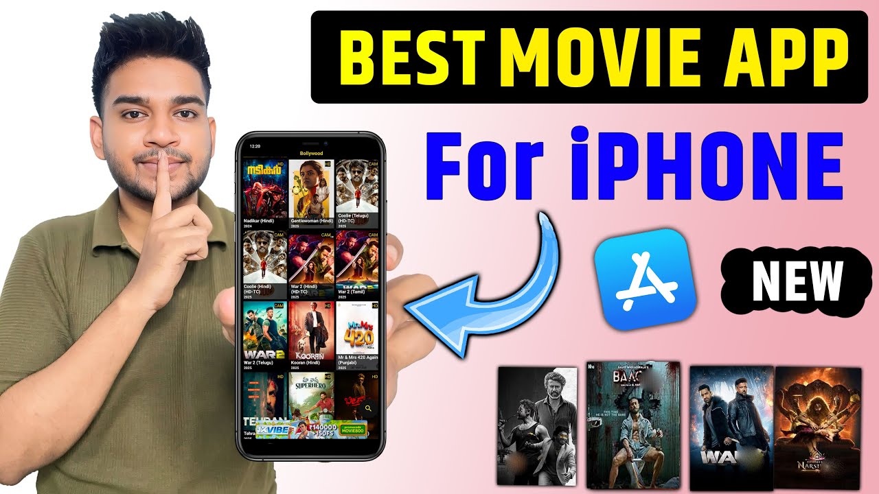 Best  Movie Apps for iPhone 2025 | Watch & Download Movies on iPhone | iPhone  Movie Apps