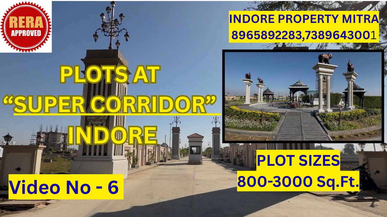 Property At Super Corridor Indore | Best Colony In Indore | Property Indore-8965892283,7389643001