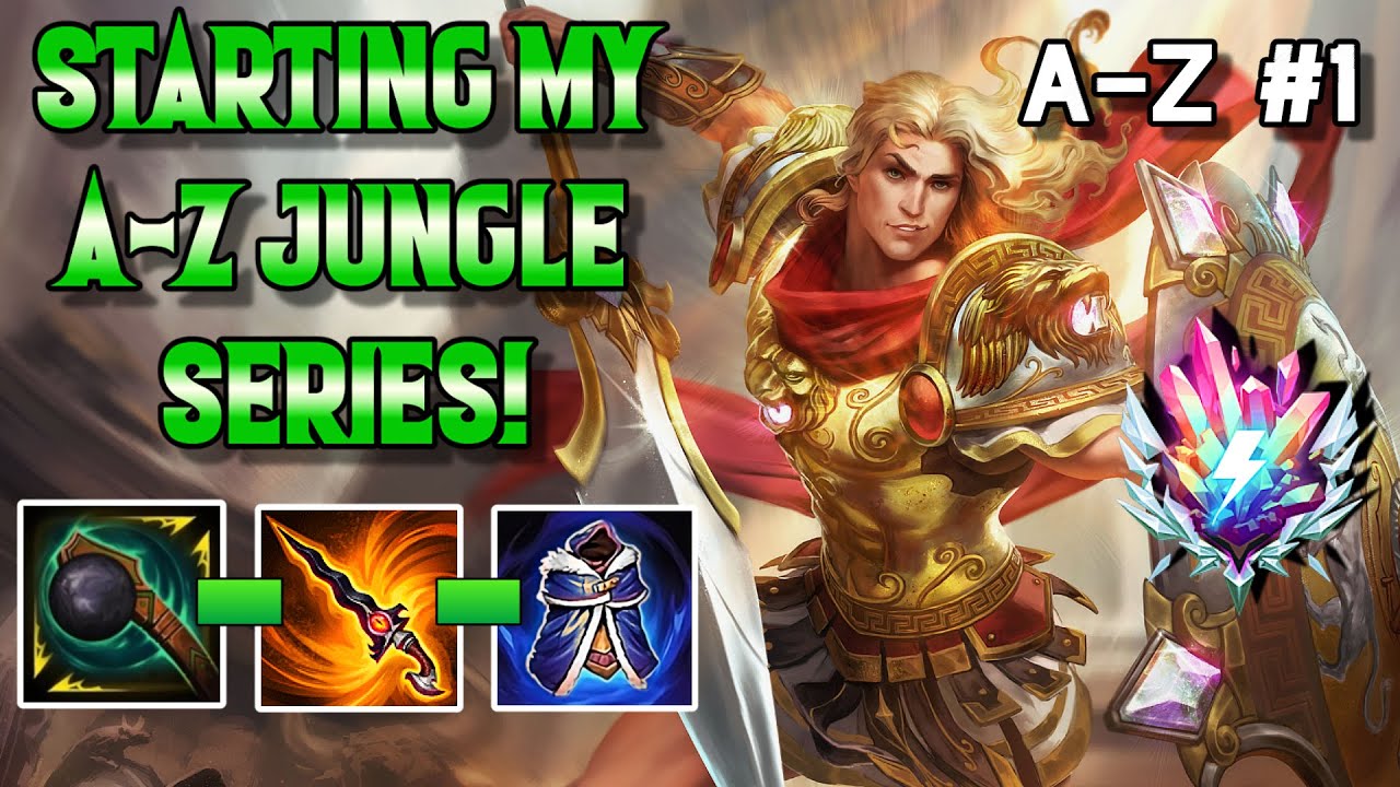 The STRONGEST early game Jungler?? - Smite 2 Achilles (A-Z series)