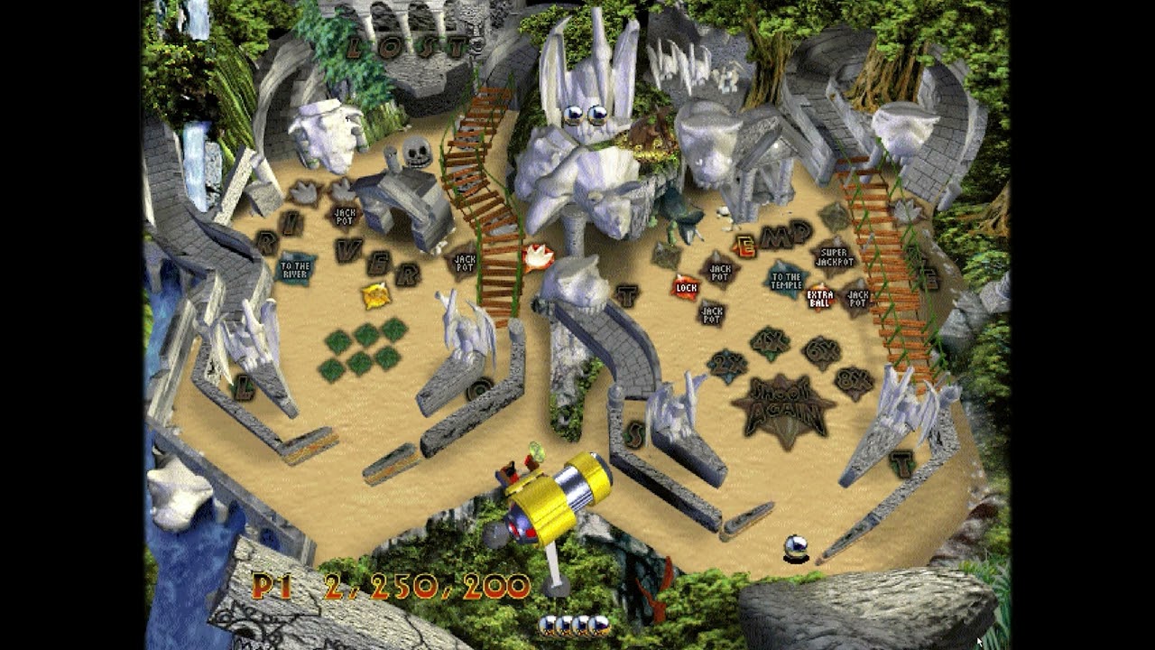 3D Ultra Pinball: The Lost Continent (PC Windows, 1997) - Playthrough