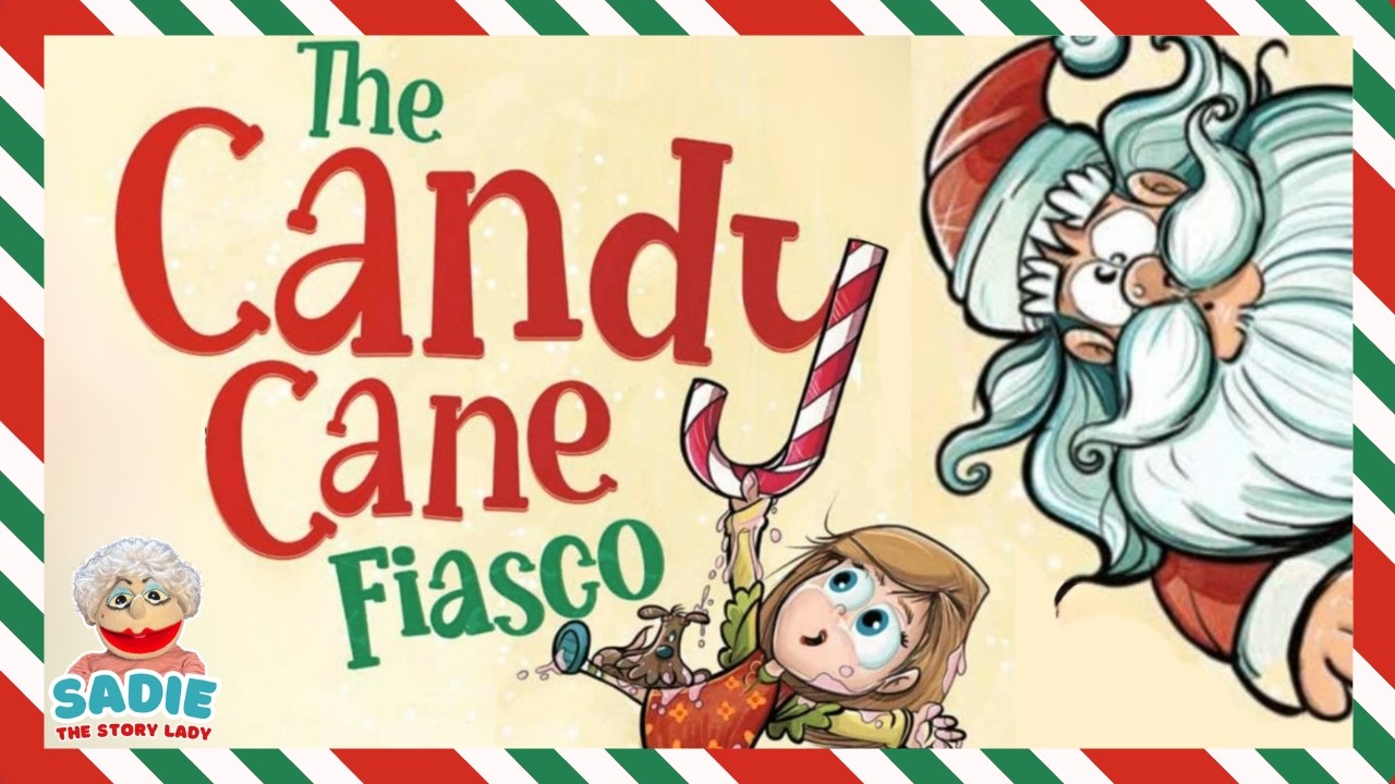 🎅 A Sticky Christmas Mess! | The Candy Cane Fiasco Read Aloud 🎄