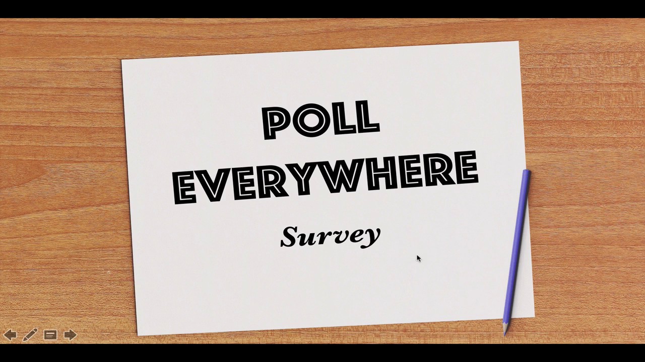 Poll Everywhere - Create Survey