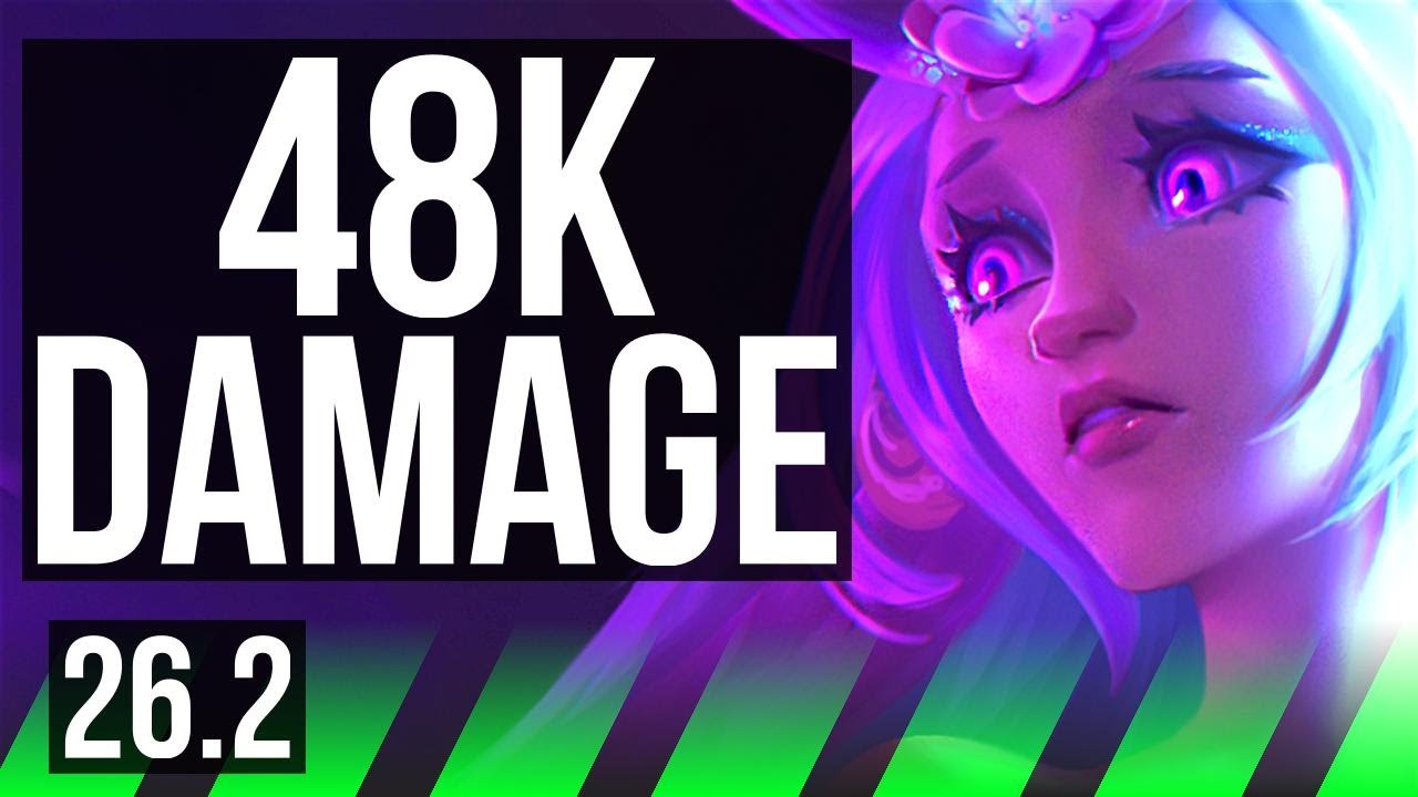 LILLIA vs NOCTURNE (JGL) | 48K damage | EUW Master | 26.2
