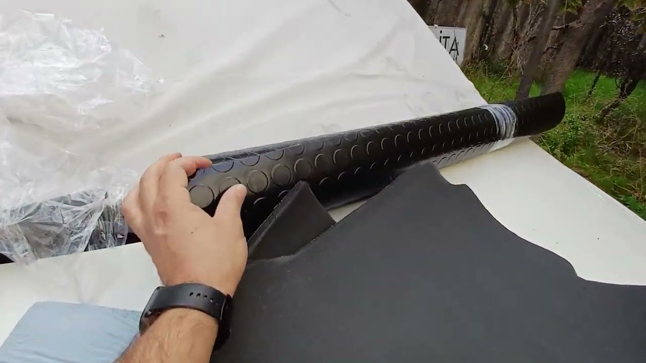 Volta ev2 tabana yalıtım ve paspas yaptım.