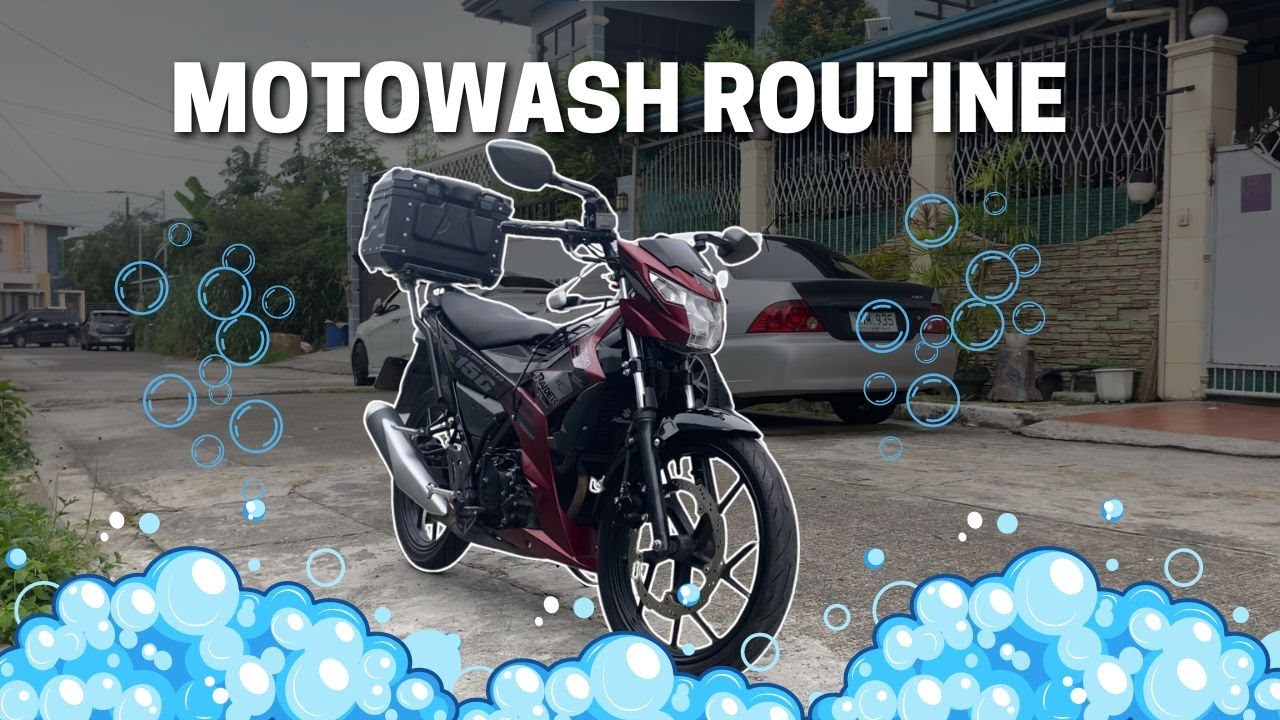 MOTOR WASHING TIPS | NABASAG ANG GOPRO 12?!