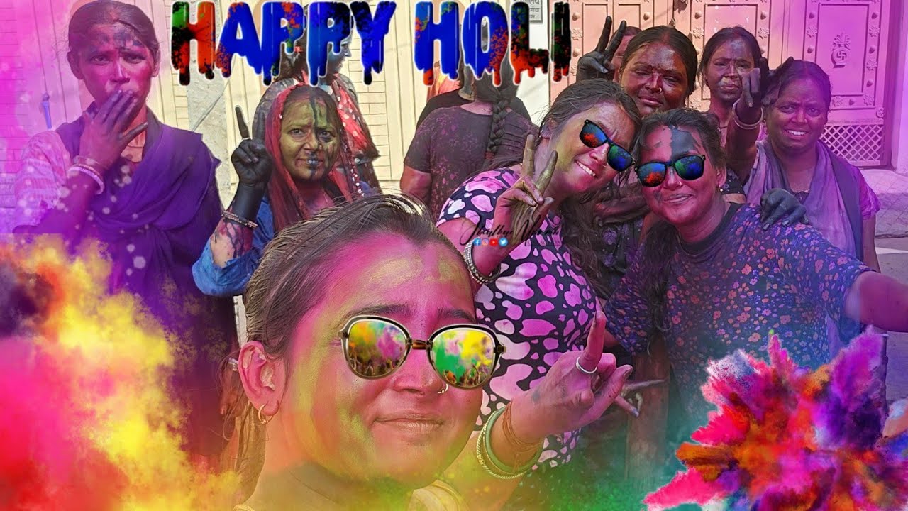 Aisi khatarnak holi Kheli humne || Humari pakke rang Wali holi || 2025 holi Special vlog