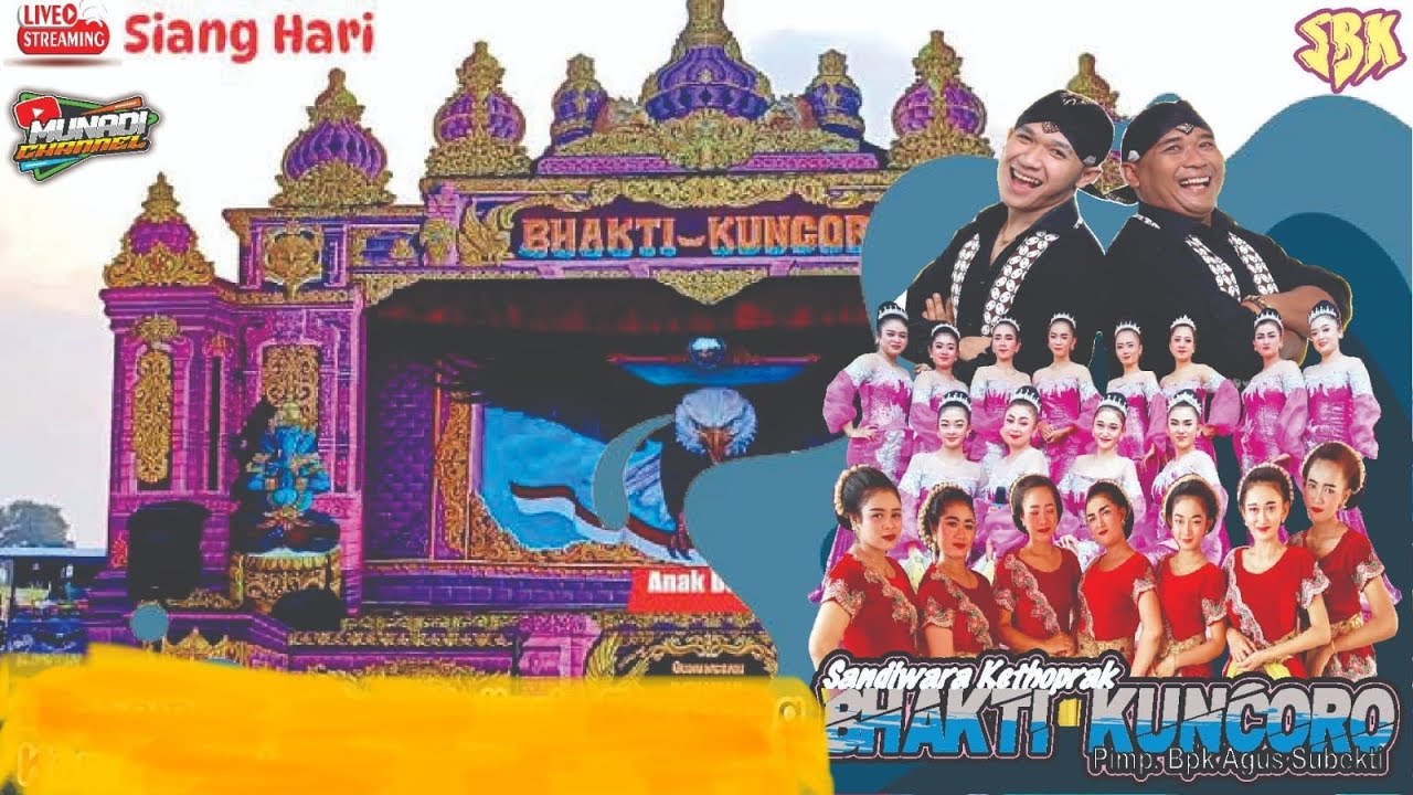 ✅ LIVE  STREAMING KETOPRAK BHAKTI KUNCORO / PRIMIER . 24/0126 CERITA :  TINGKIR NGRATU