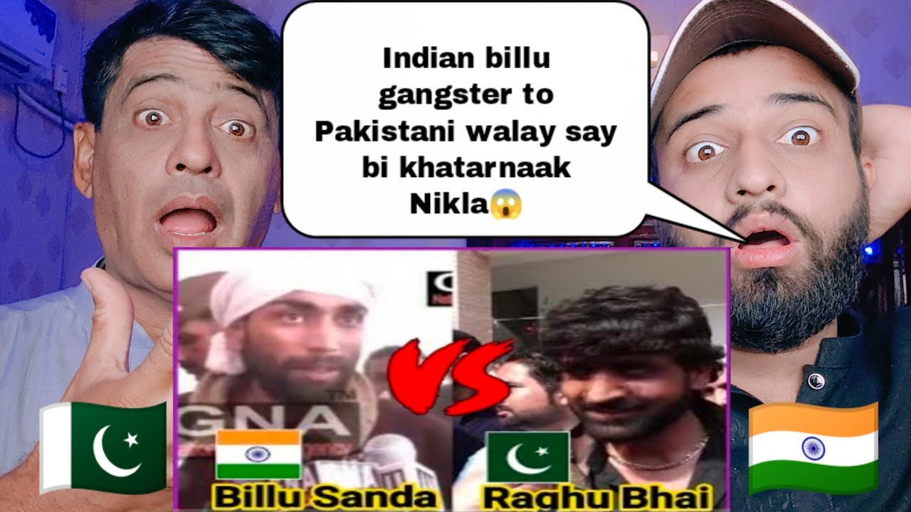 Indian Gangster Billu Sanda Vs Pakistani Gangster Raghu Bhai |Pakistani Family Reactions|