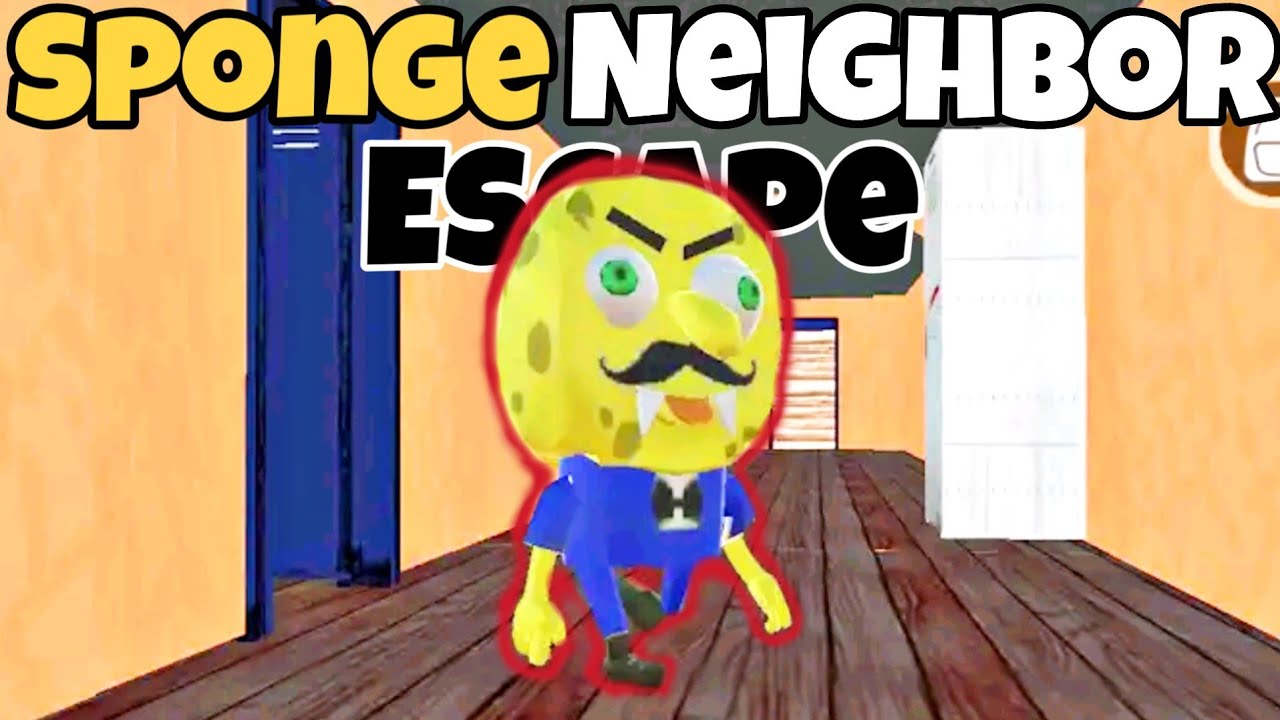 Escape Sponge Neighbor House |(📀)(📀)| - Full Android Gameplay