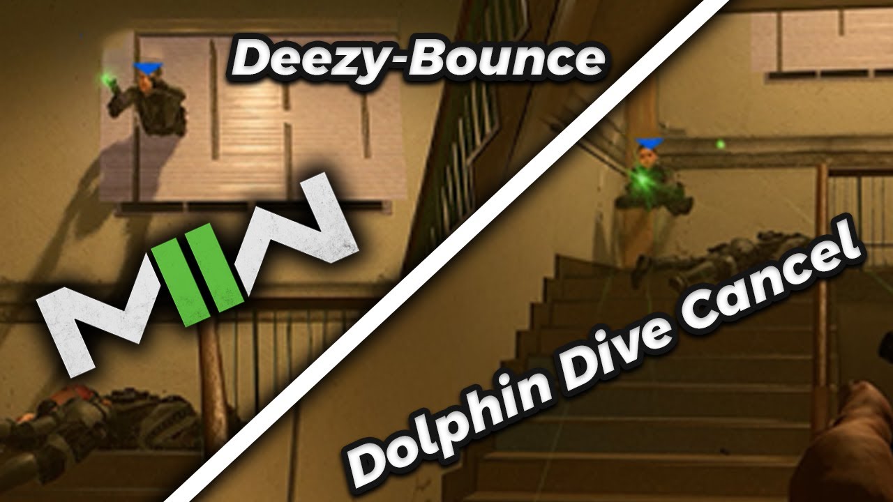 *NEW* Two Movement Mechanics Found in MW2/Warzone 2 (Deezy Bounce/Dolphin Dive Cancel) Tutorial