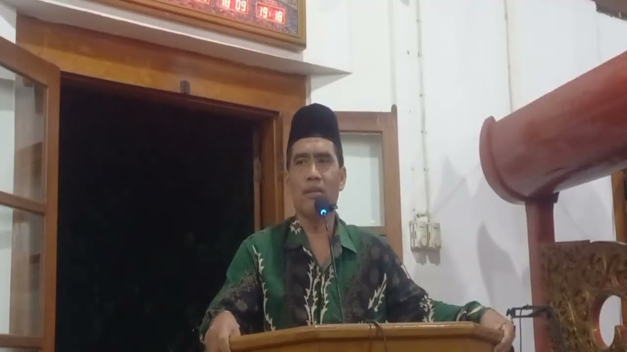 Kuliah Taraweh, 21.2.26 | Masjid Agung Nur Sulaiman Bms.