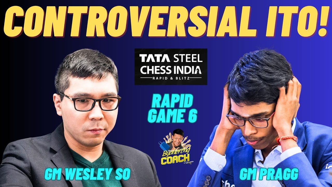 ISSUE NA NAMAN ITO! NA HOME COURT ADVANTAGE BA? So vs Pragg! Tata Steel Indian 2026