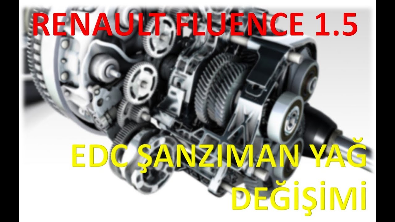 Renault EDC şanzıman yağ değişimi - Fluence 2011 1.5 EDC