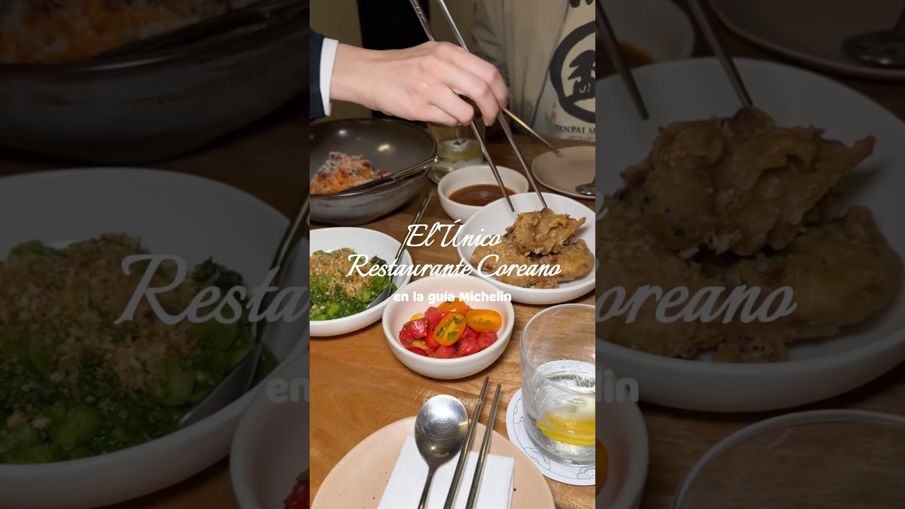 El &Uacute;nico Restaurante Coreano en la Gu&iacute;a Michelin #comidaasiatica