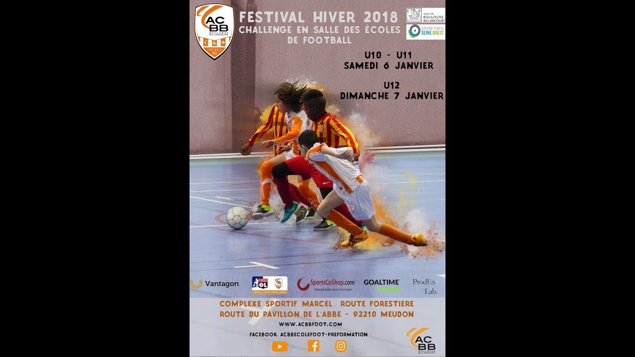 Festival Hiver ACBB FOOTBALL - Finale U10 - US GRIGNY / MONTROUGE FC 92