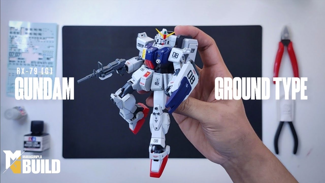 HG 1/144 RX-79 [G] GUNDAM GROUND TYPE | ASMR BUILD | BOOTLEG