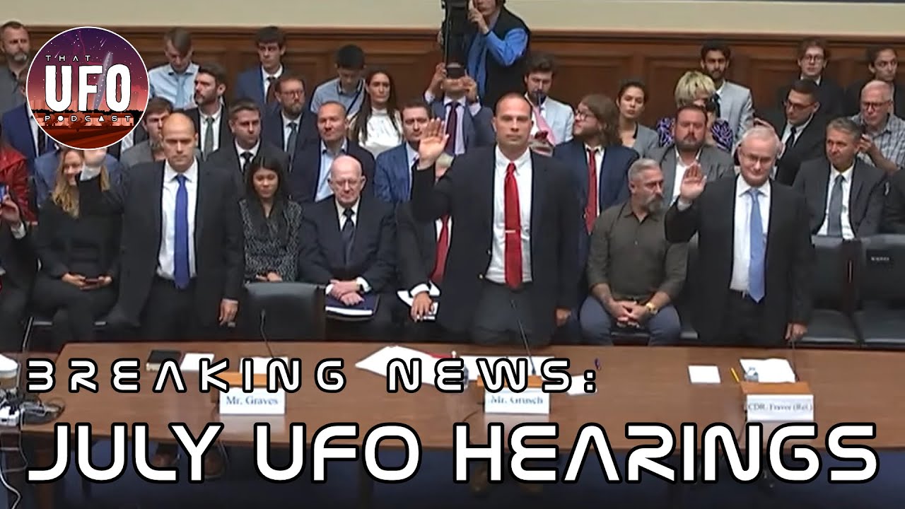 Breaking News: UFO Hearings Reaction w/TinyKlaus & Graeme Rendall || That UFO Podcast