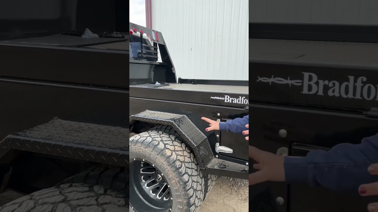 Bradford Built Steel Stepside Standard Features