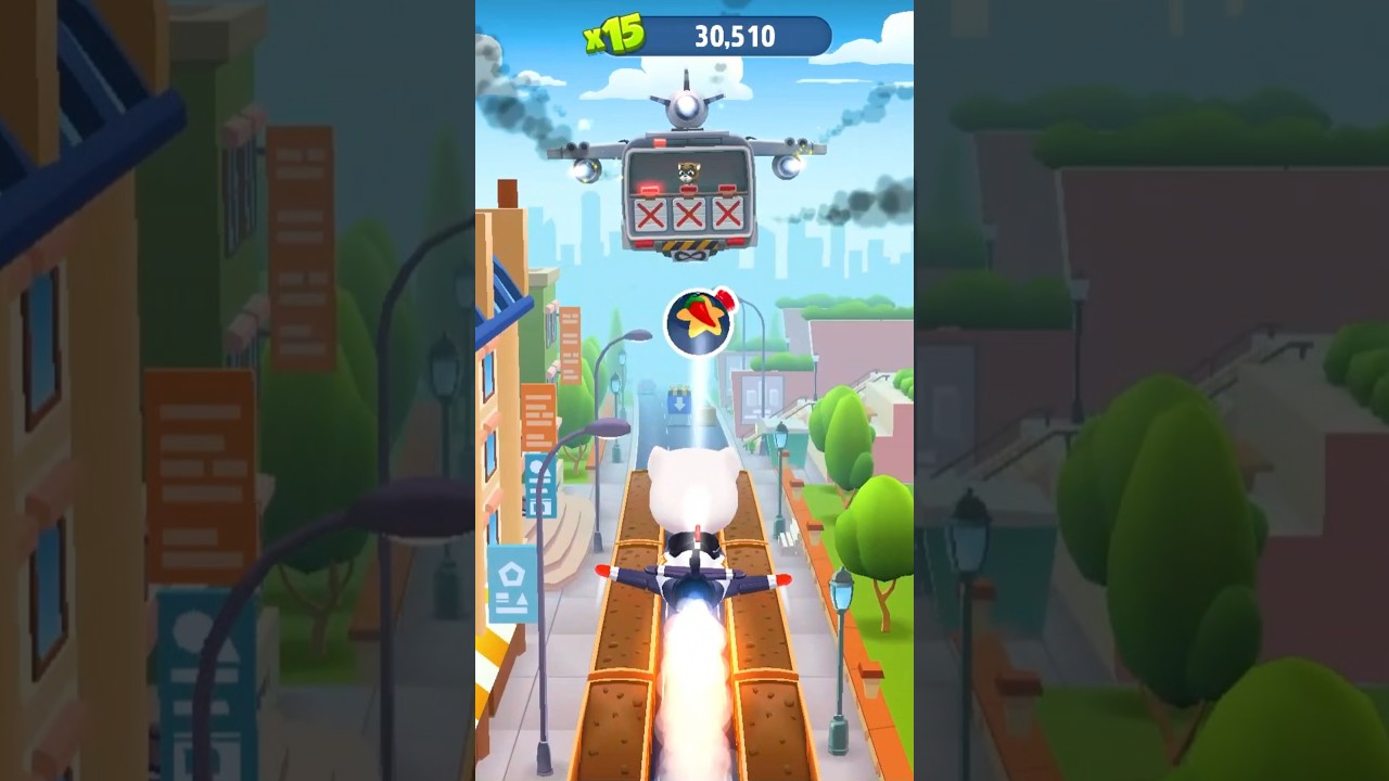 🥊 Agent Angela vs Raccoon Fights ! 🥊 #talkingtomgoldrun #shorts