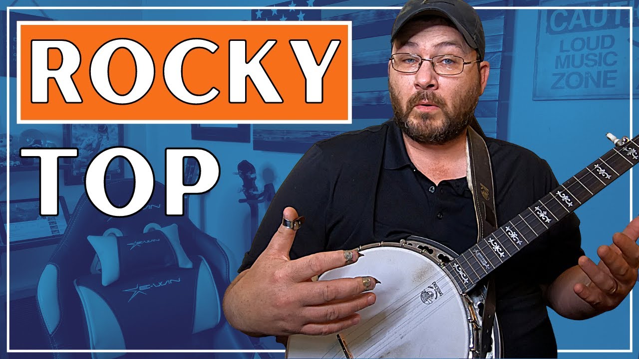 Easy banjo songs for beginners (free tab) (Rocky Top)