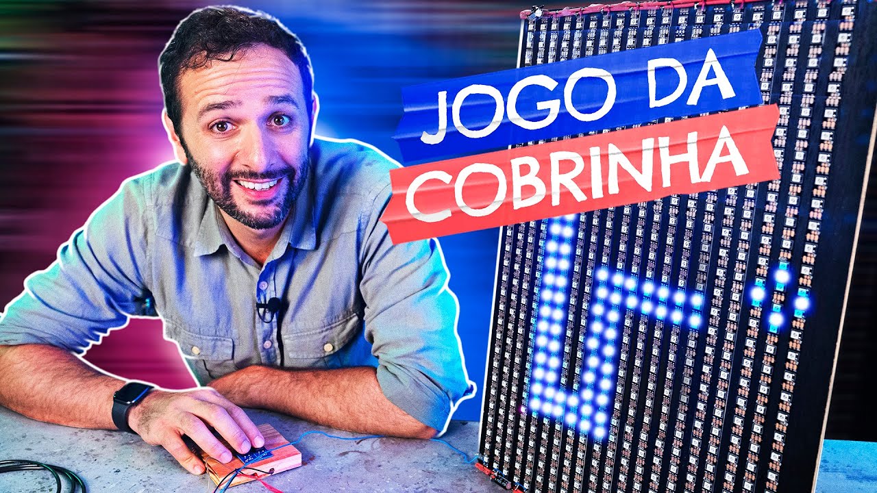 Fizemos o JOGO da COBRINHA #SagaDosComputadores Ep.10