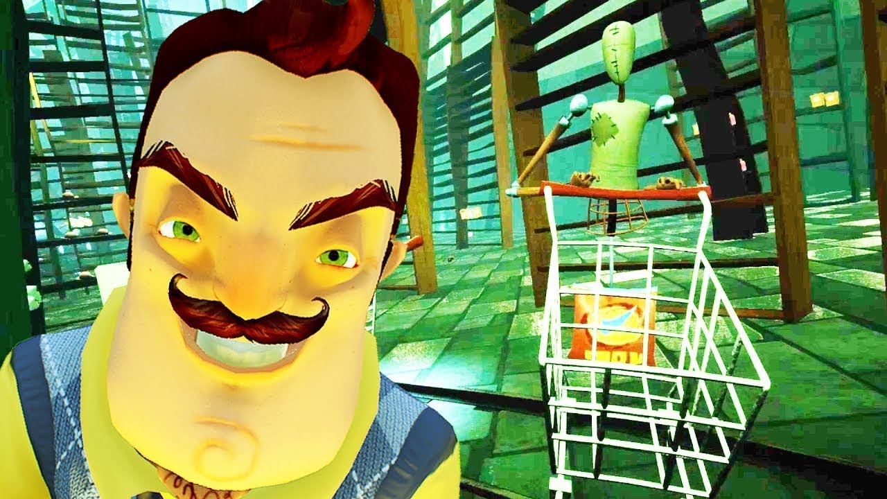 GİZLİ SÜPERMARKETİ BULDUM! - HELLO NEIGHBOR