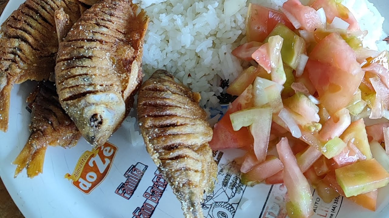 Pescaria de lambari, frito e diversão.