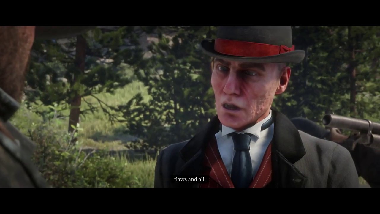 Red Dead Redemption 2 — Ловец человеков: Артур встречает Эндрю Милтона и Эдгара Росса (2018)