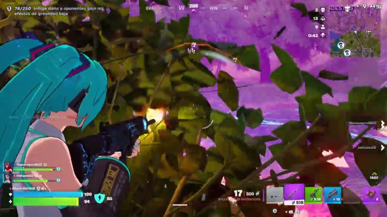 Carreando en Fortnite
