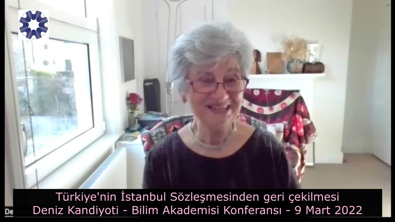 Deniz Kandiyoti - Türkiye'nin İstanbul Sözleşmesinden geri çekilmesi