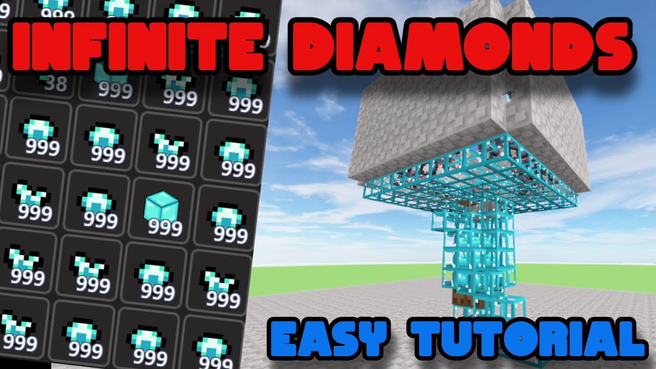 How to build THE BEST DIAMOND FARM IN BLOXD.IO || BLOXD.IO TUTORIAL