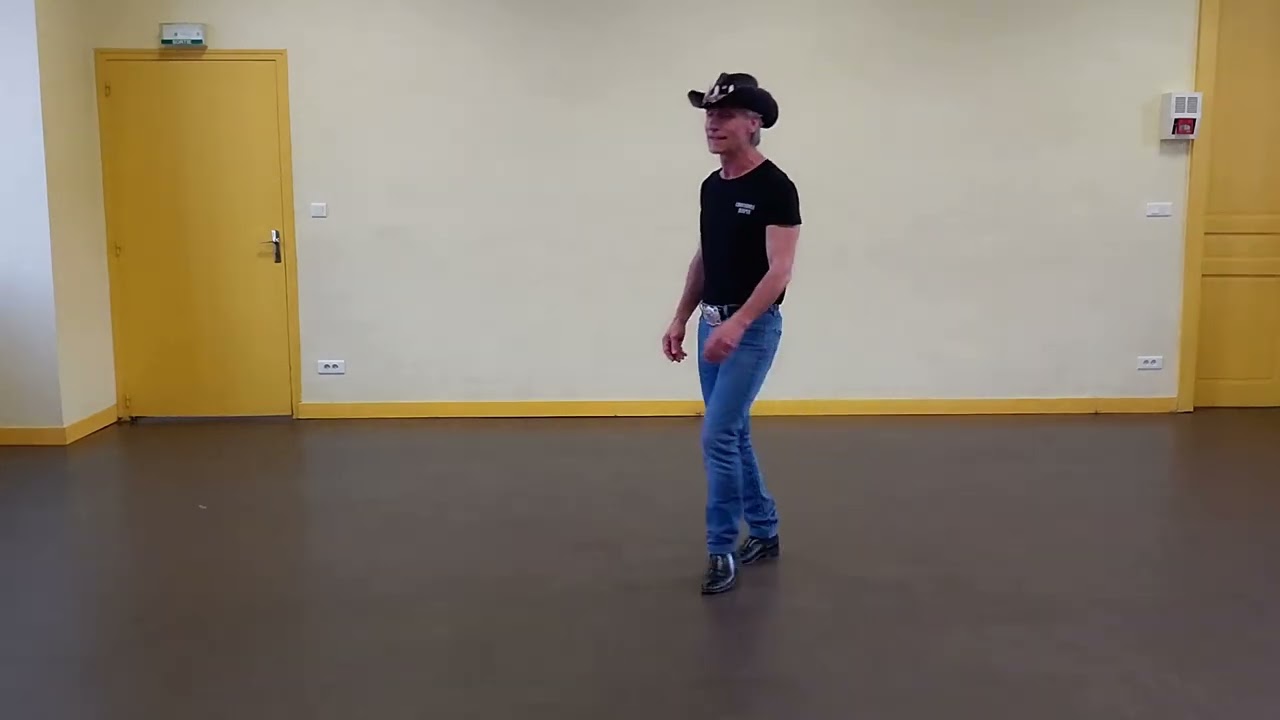 ALONG FOR THE RIDE Country line dance