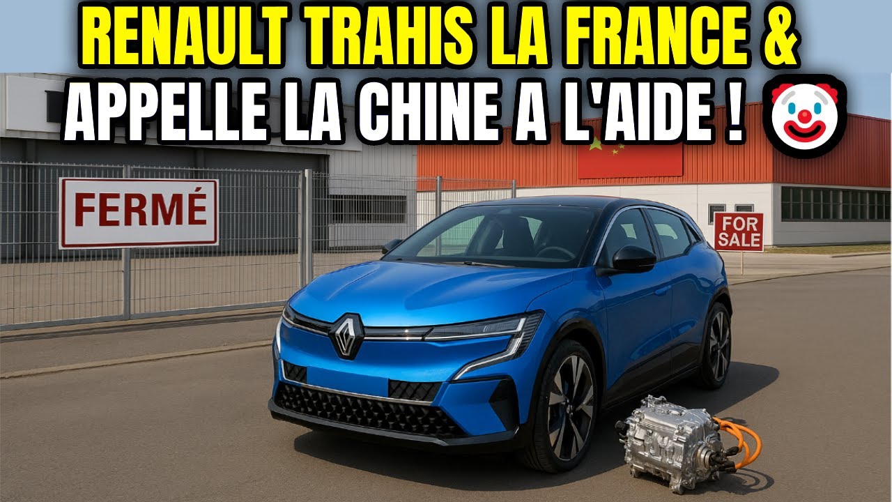 RENAULT VIENT de TRAHIR L'INDUSTRIE AUTOMOBILE FRAN&Ccedil;AISE !