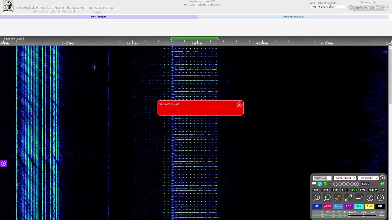 The Pip / JVB1 (5448 kHz / 3756 kHz) Livestream | Not 24/7