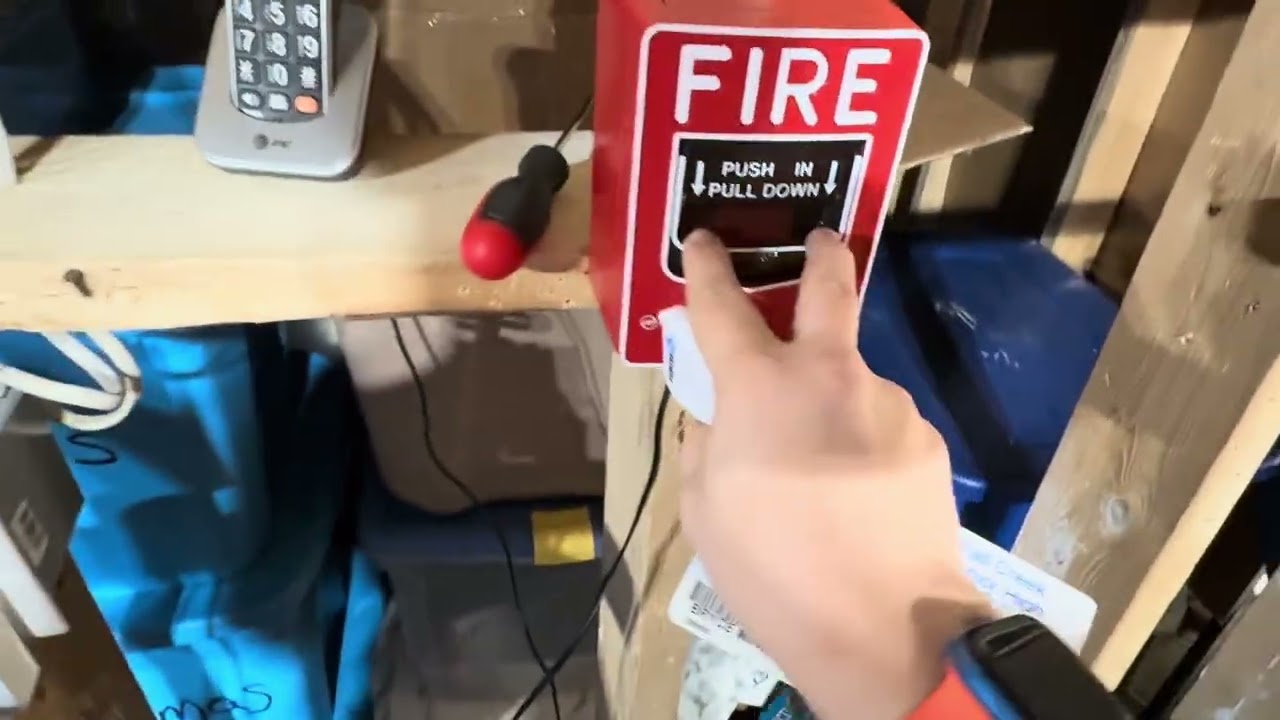 ￼New security system and phones 