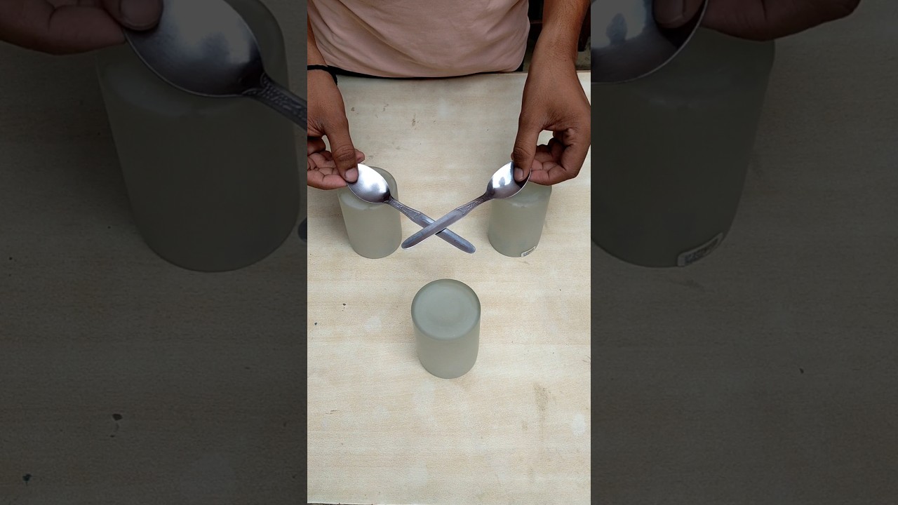 Gravity balance spoon #shorts