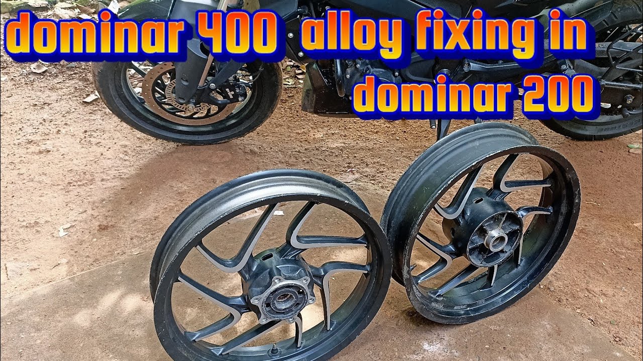 fixing dominar 400 alloy in dominar 250 | 1st time | with full details