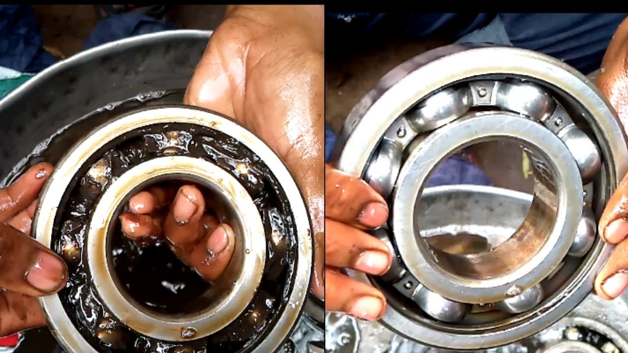 Old Bearing Repairing How this genius guy repair an old bearing