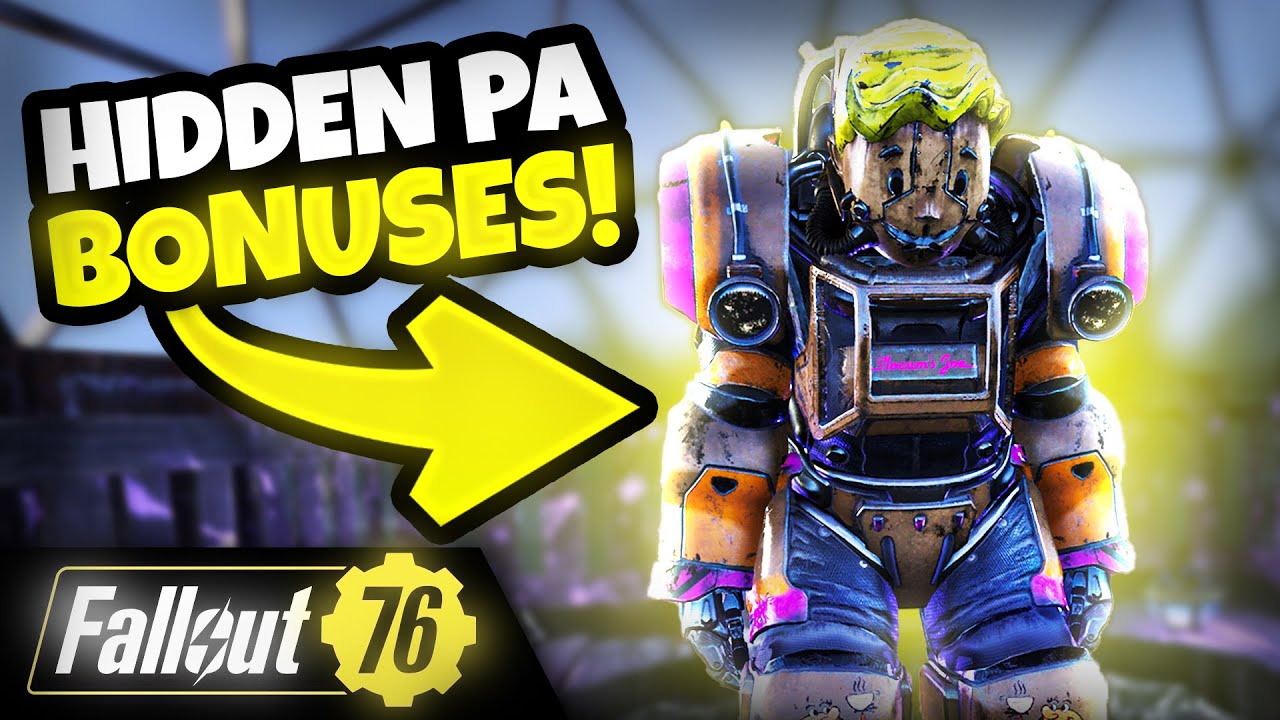 Hidden POWER ARMOR BONUSES You Must Know About - Fallout 76