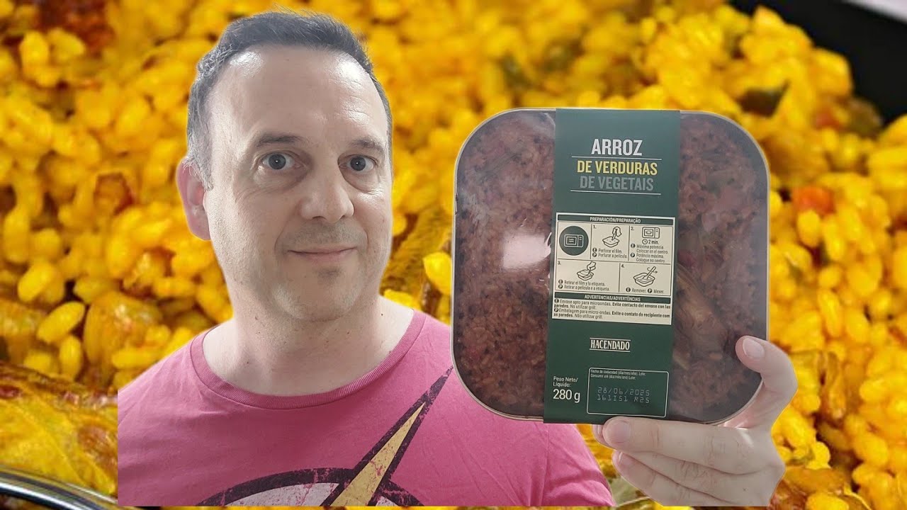 Mercadona : Pruebo su arroz con verduras  !!!