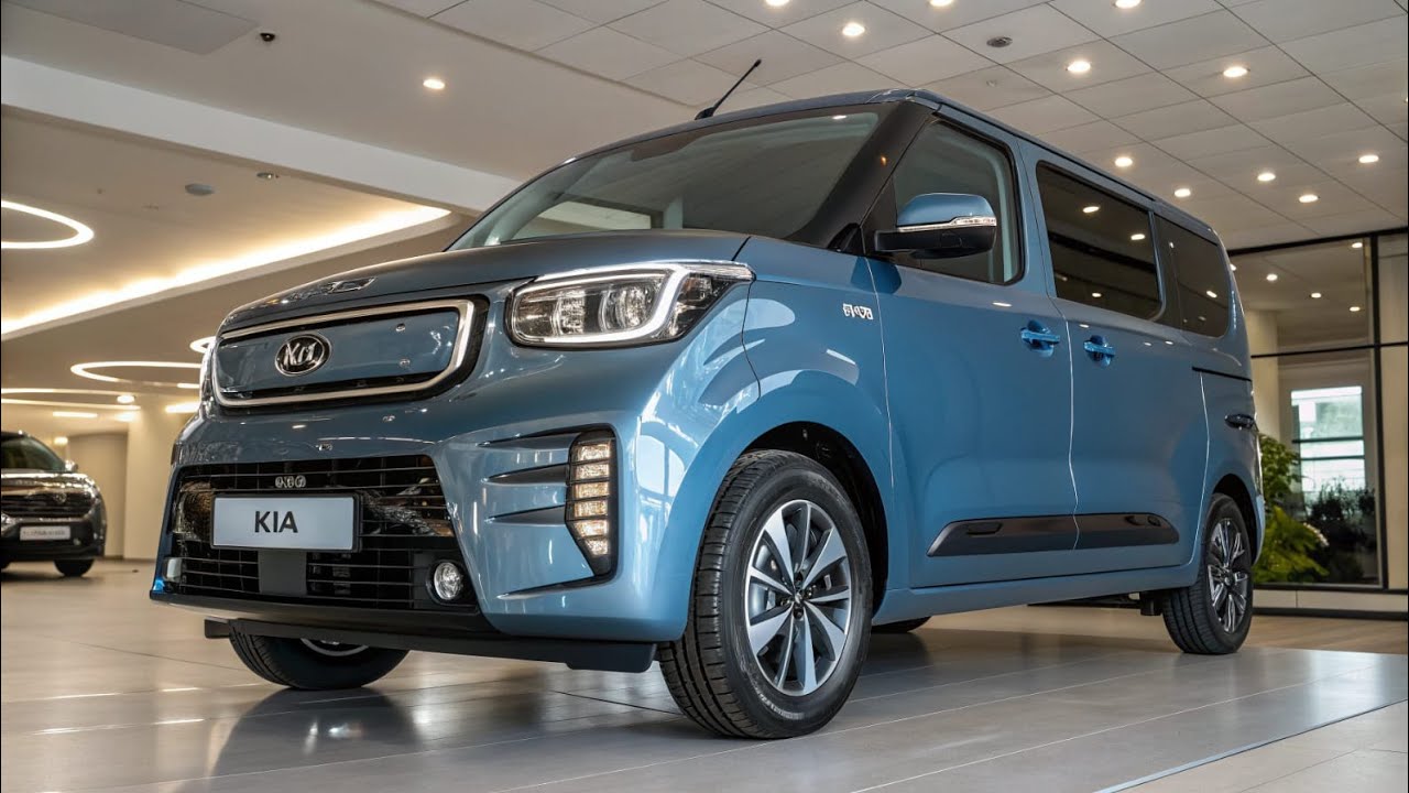 Kia Camper Van — компактный дом на колёсах для путешествий и свободы