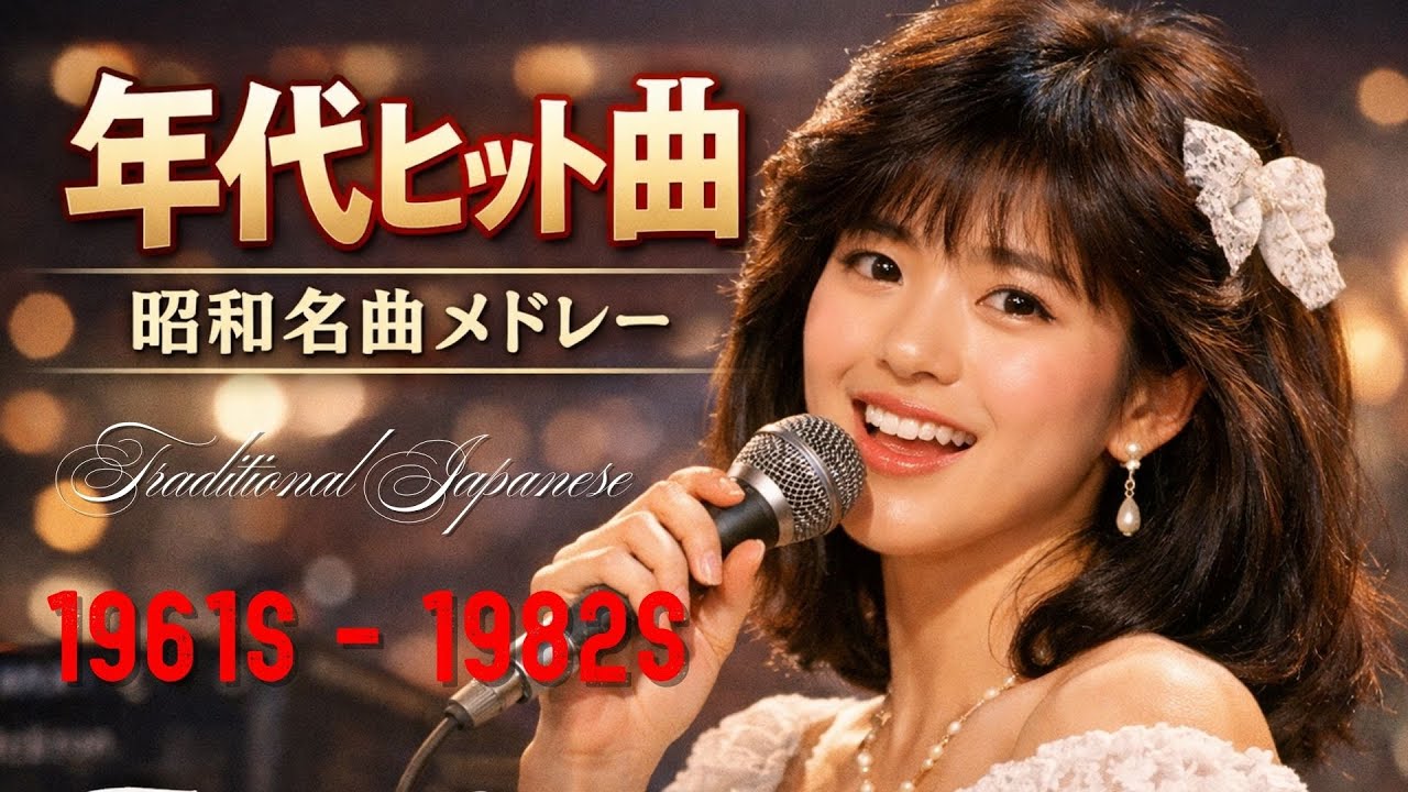 昭和ヒット名曲大全集✨時代を超えて愛される歌た🎙️青春を彩った名曲特集