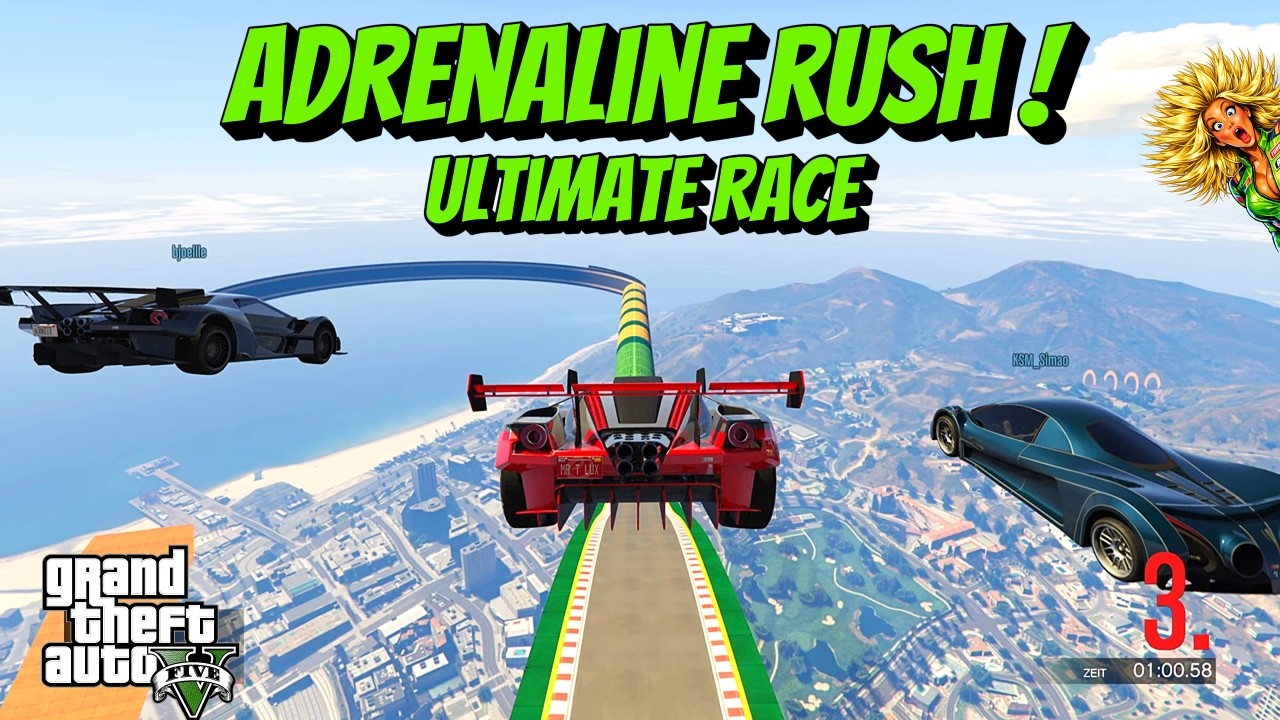 ADRENALINE RUSH ! ULTIMATE RACE ! GTA ONLINE🚀