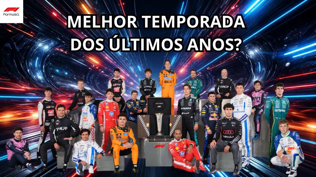 QUER SABER TUDO SOBRE A POSSÍVEL MELHOR TEMPORADA DA  HISTÓRIA DA FÓRMULA 1? ASSISTA AO VÍDEO!