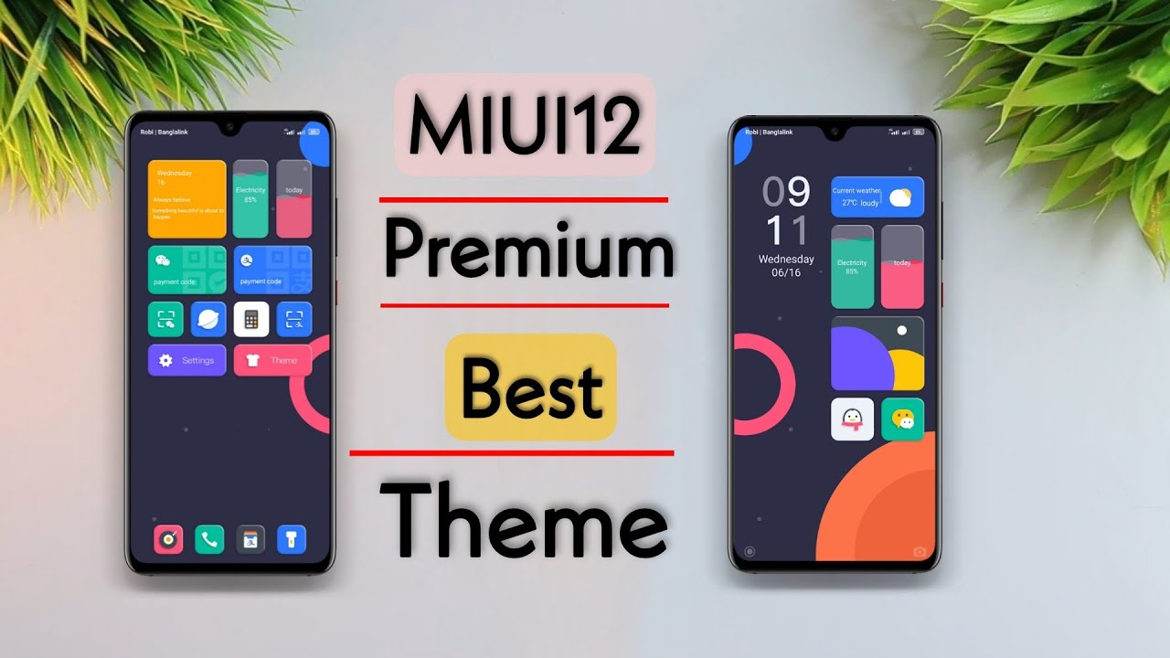 Top 5 MIUI 12 Premium Themes | Best Themes for MIUI 12 | 2021