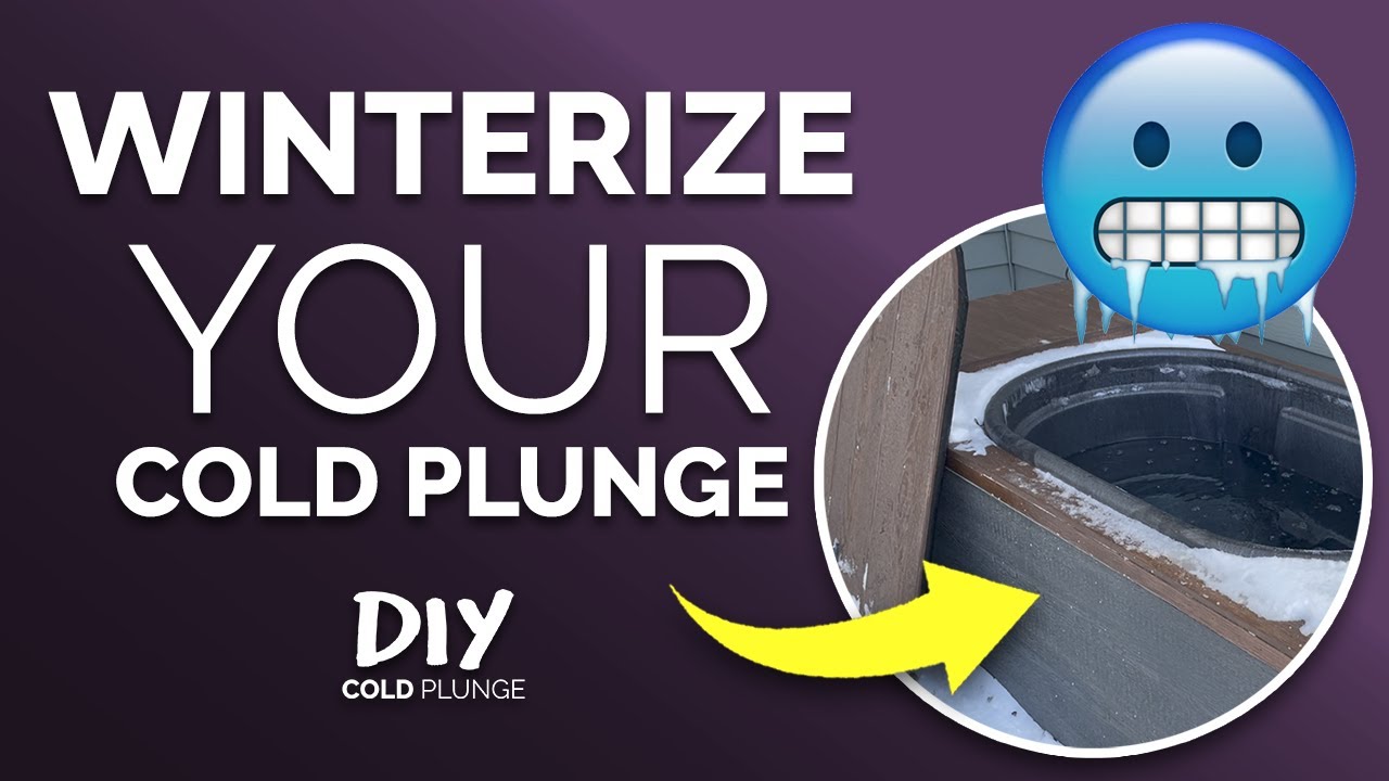How to Winterize Your DIY Cold Plunge | Preparing your Cold Plunge for the Winter Months