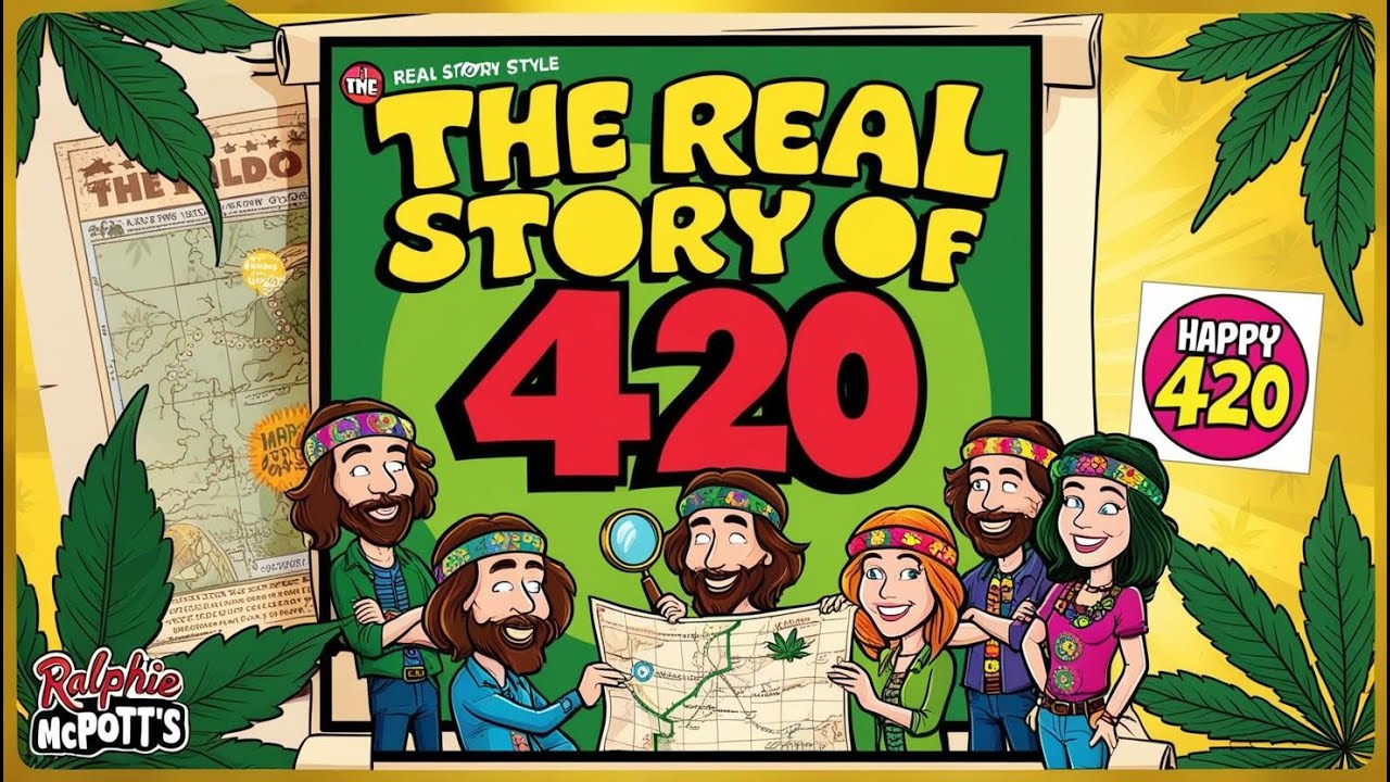The True Story of 4:20 🌿 | Ralphie McPott's Weed Wisdom You Didn't Know #420Story #CannabisCulture
