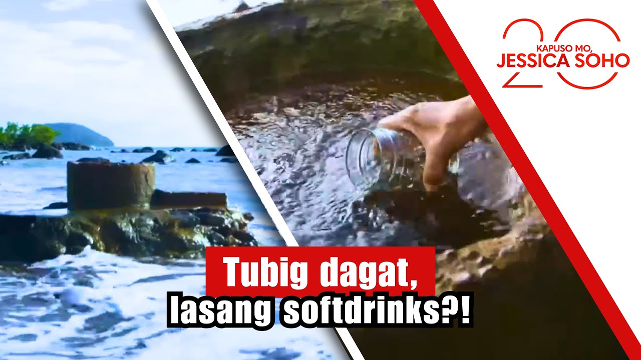Tubig dagat, lasang softdrinks?! | Kapuso Mo, Jessica Soho